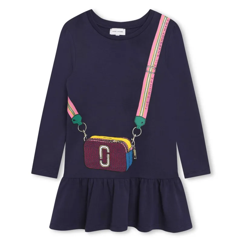 MARC JACOBS Vestido de algodón estampado