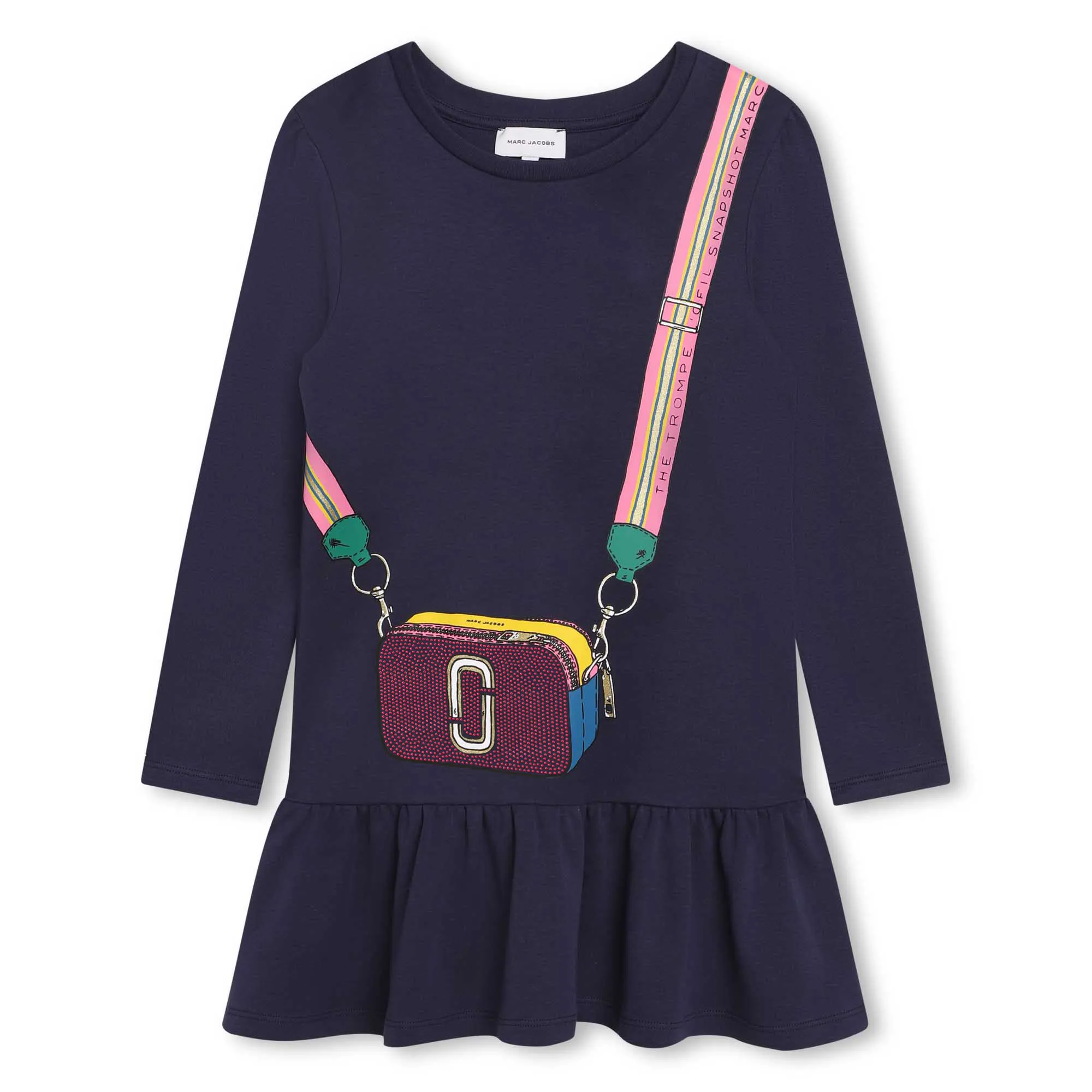 MARC JACOBS Vestido de algodón estampado