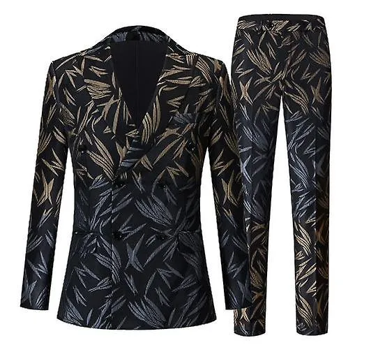 Men's Suits 2 Button Slim Fit 2 Pieces Suit