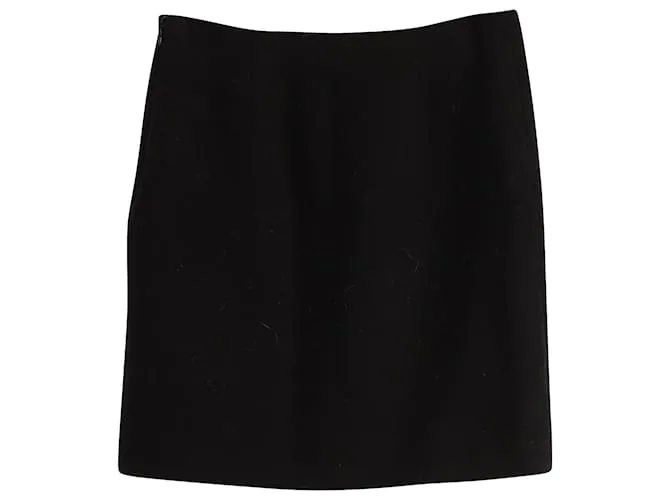 Minifalda Tom Ford de lana negra Negro 