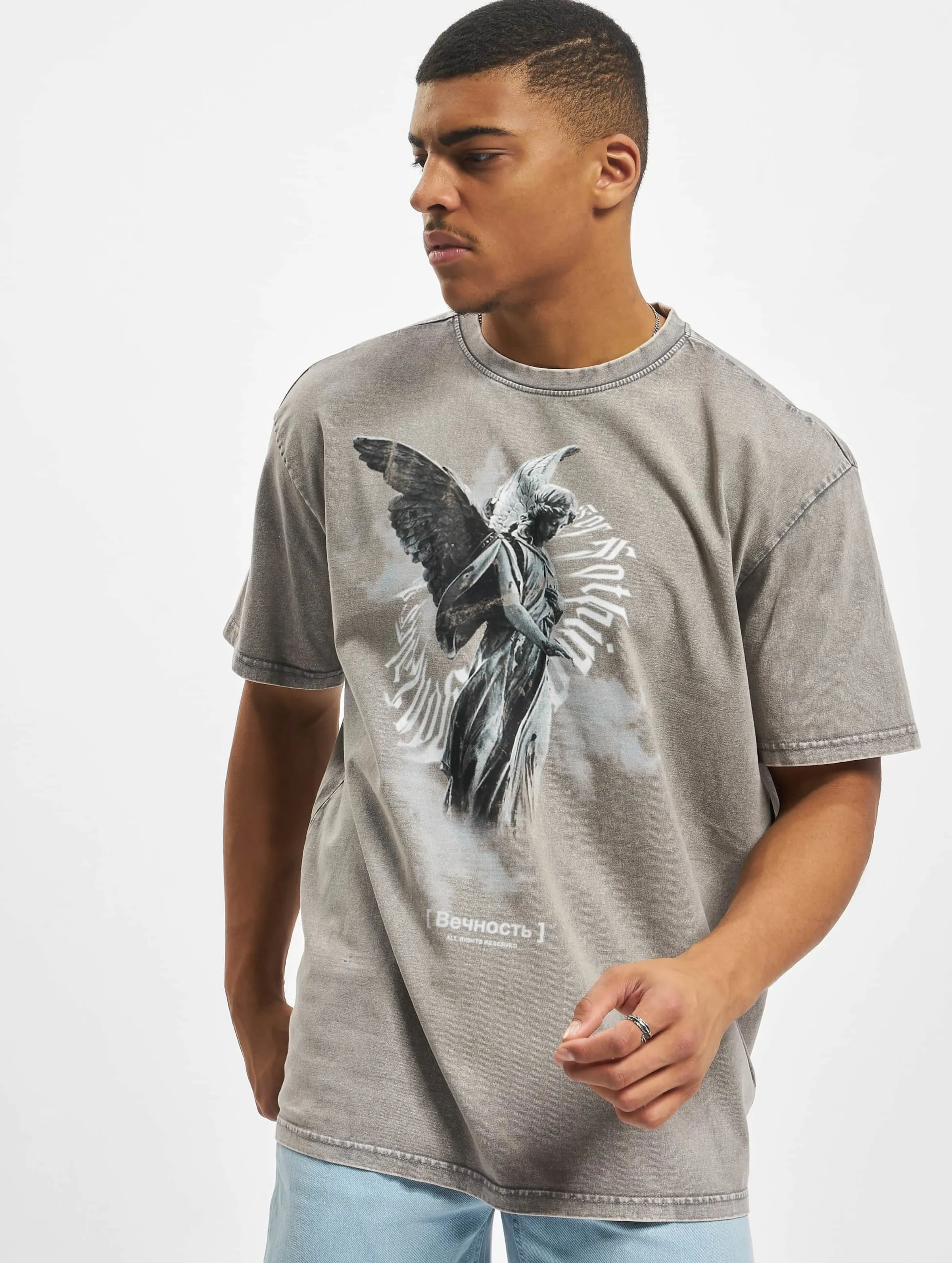 MJ GONZALES MJ GONZALES ANGEL 3.0 X ACID WASHED HEAVY OVERSIZE TSHIRTS