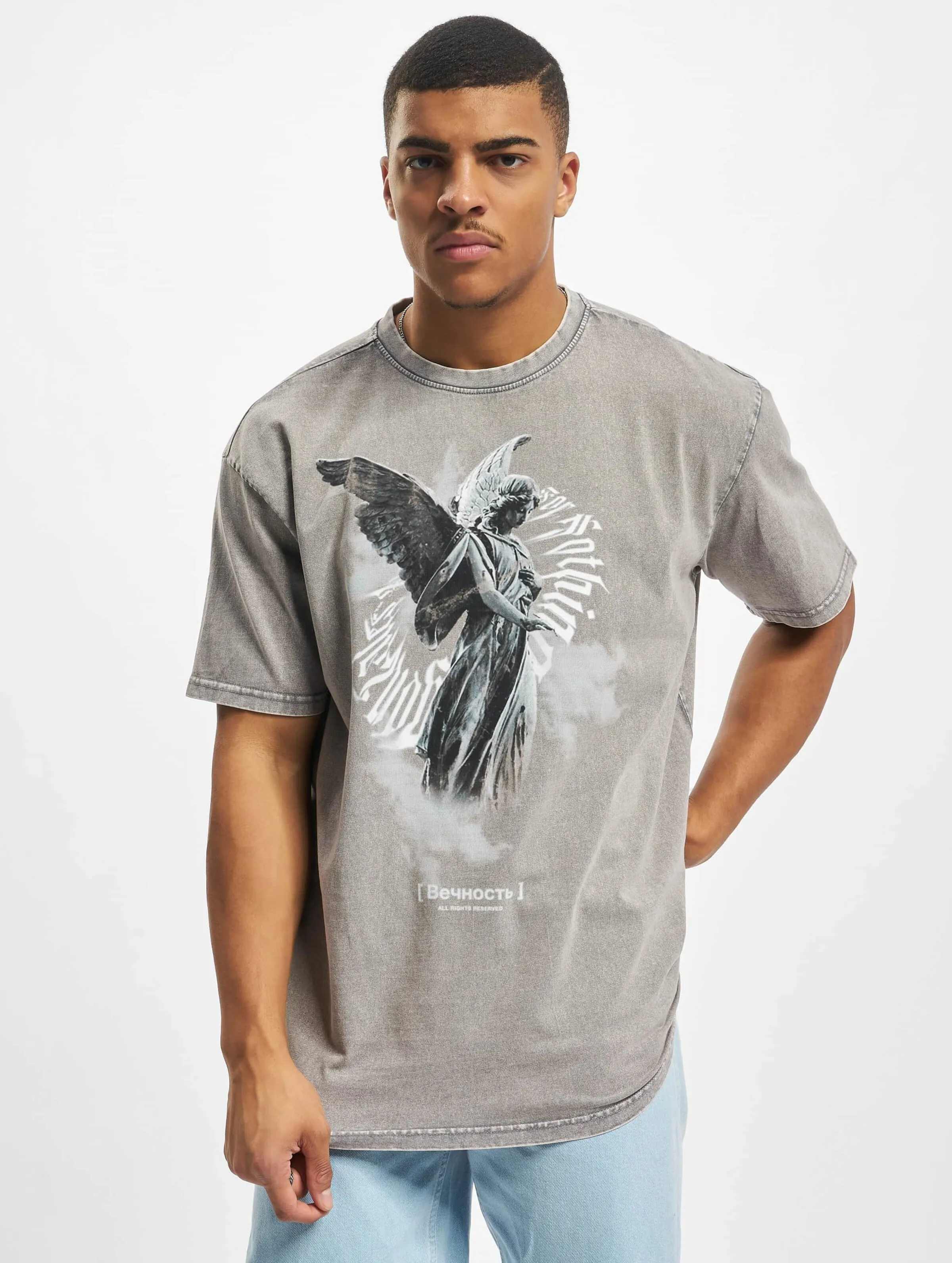 MJ GONZALES MJ GONZALES ANGEL 3.0 X ACID WASHED HEAVY OVERSIZE TSHIRTS