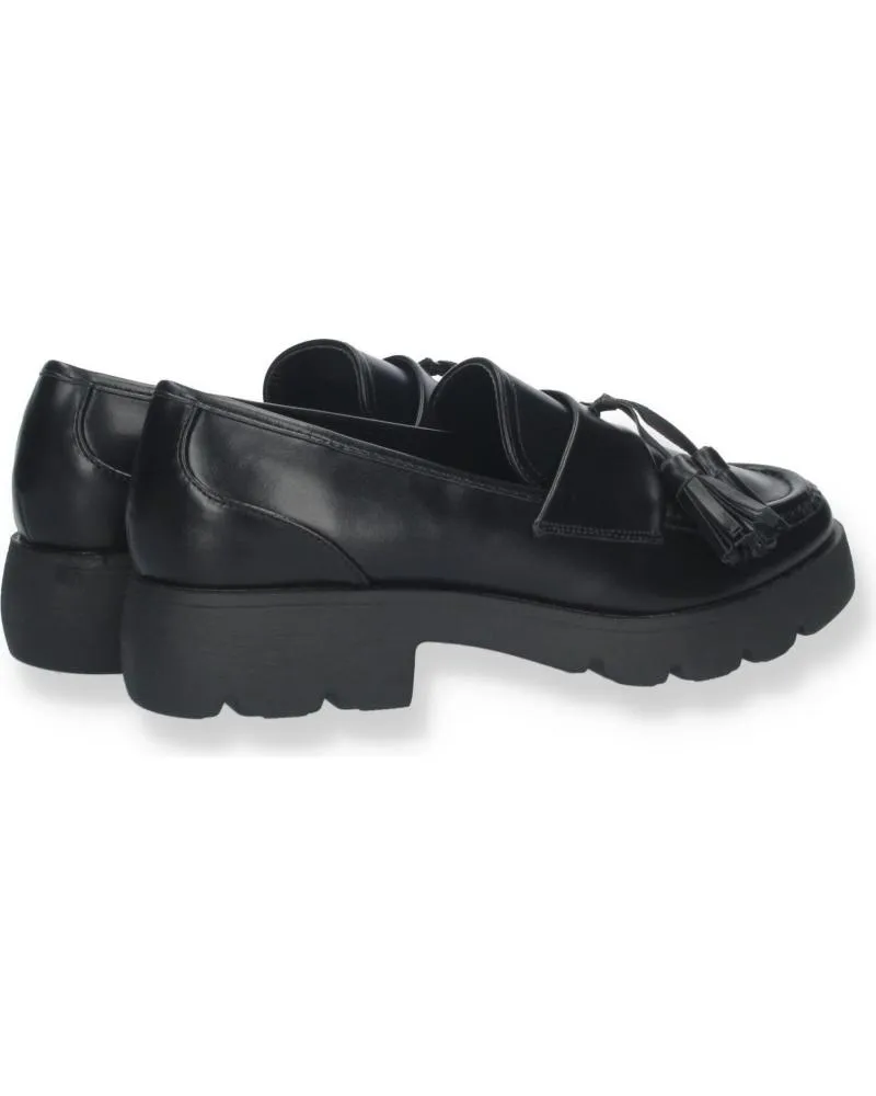 Mocasines PUNTOSALAO  de Mujer MOCASINES PLANOS COMODOS ANTIFAZ CON BORLAS MUJER NEGRO 8718  VARIOS COLORES