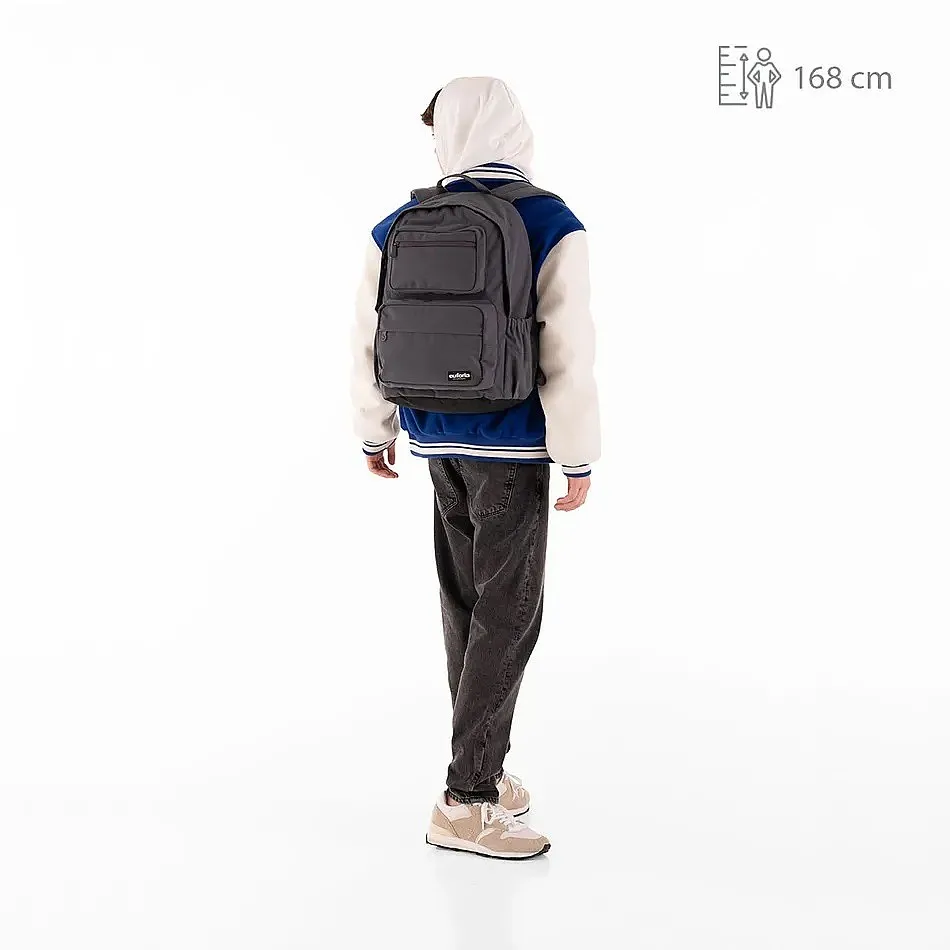 MOCHILA TOPGAL FINE 22047  B/GREY