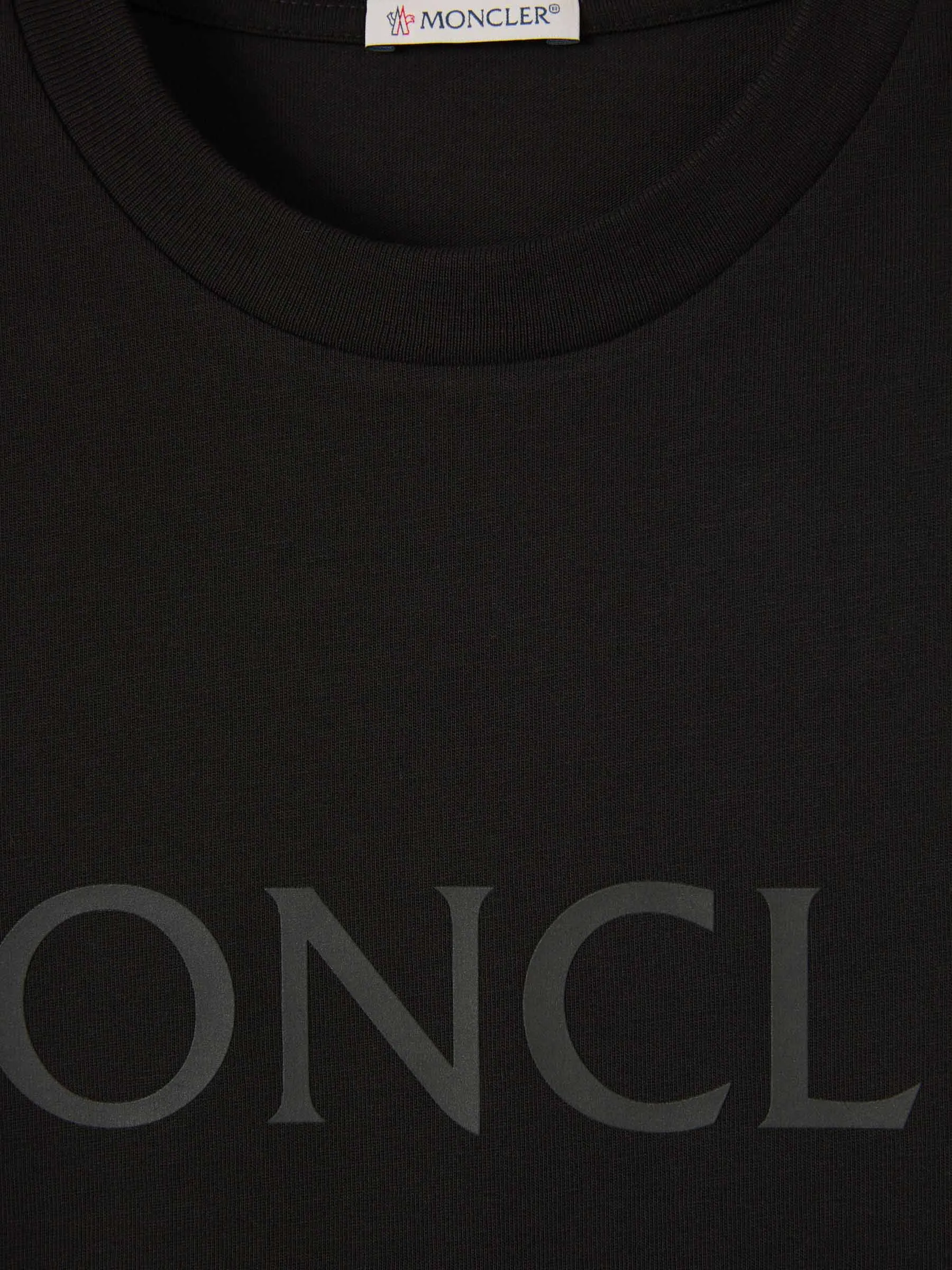 Moncler Camiseta Logo Algodón