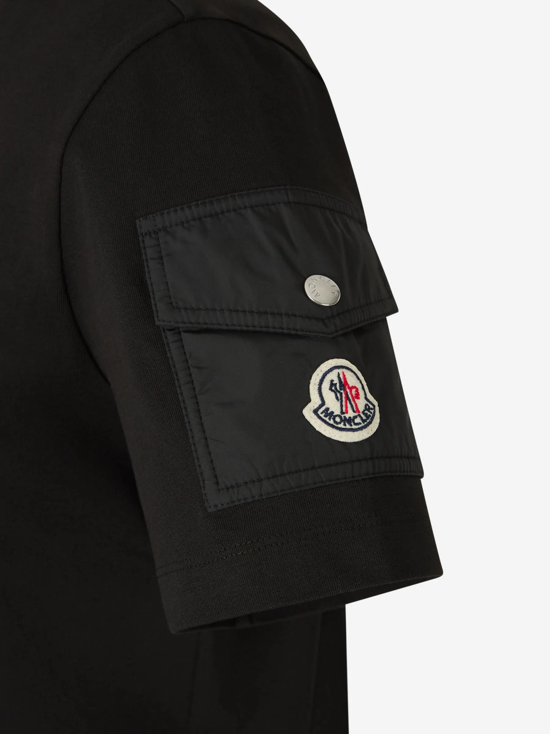 Moncler Camiseta Logo Algodón