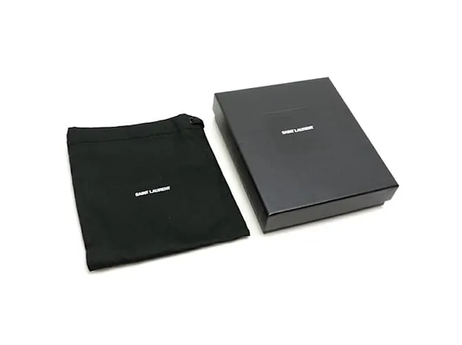 Monedero Tiny Monogram Saint Laurent Paris Negro 