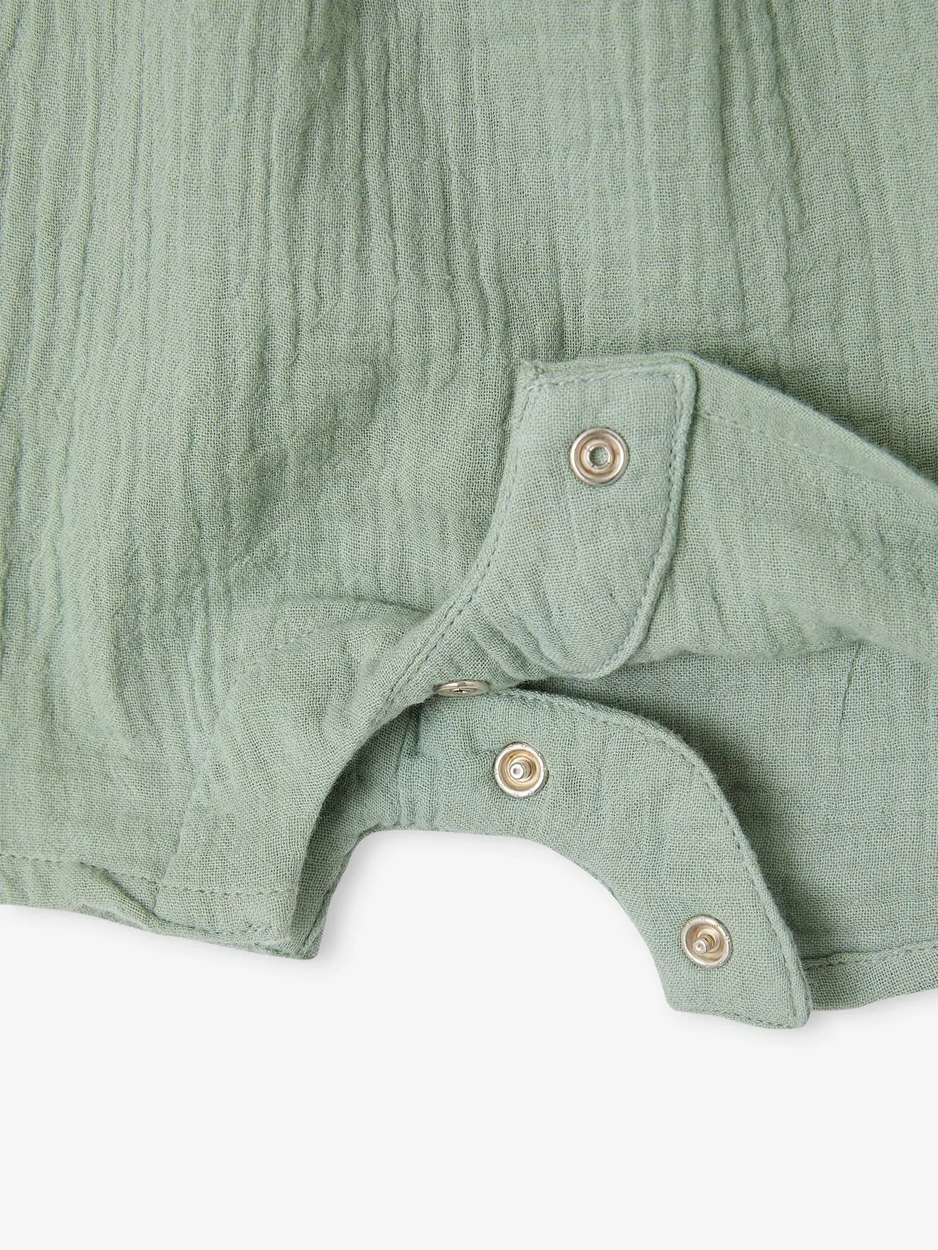 Monoshort de gasa de algodón para bebé