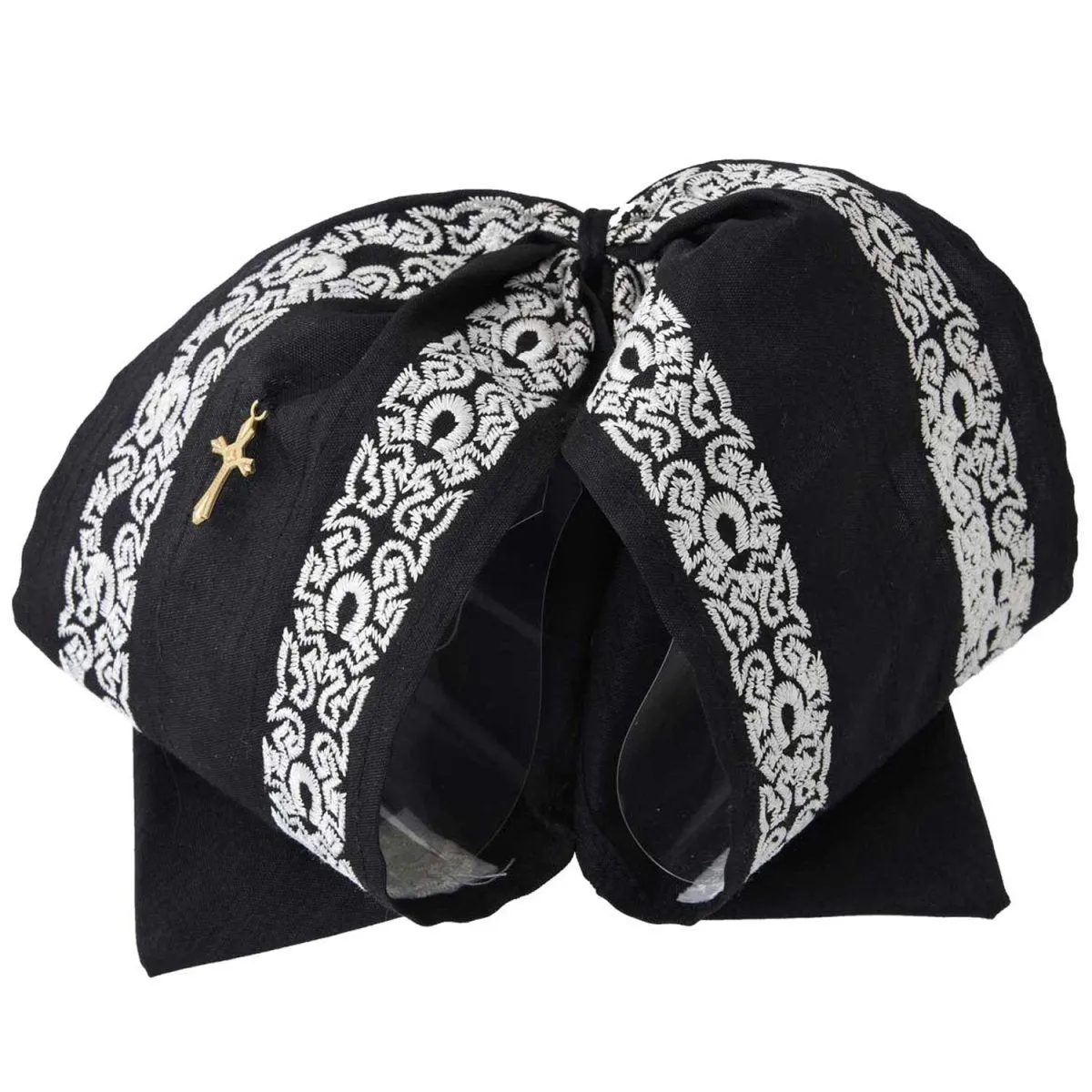 MOO CHARRO FINO COLOR NEGRO CON PLATA WD987