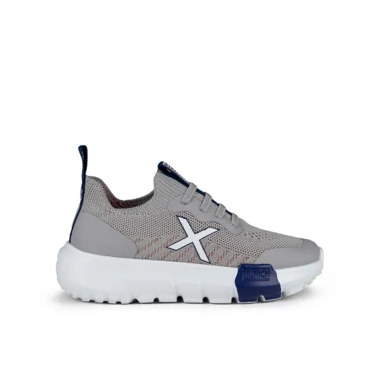 Munich Zapatillas niño Munich sin cordones Jony Kid 80230 02 gris