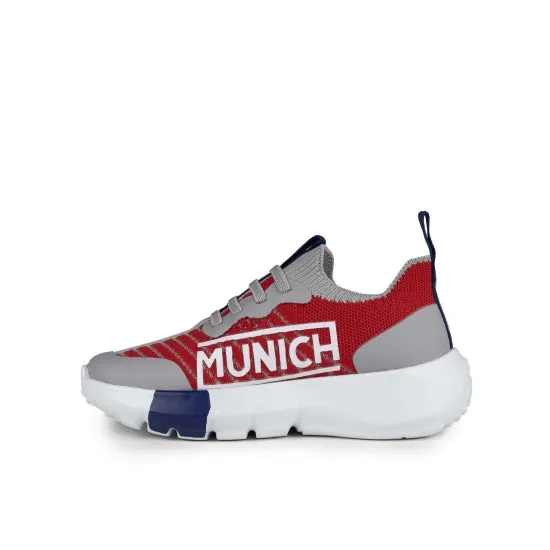 Munich Zapatillas niño Munich sin cordones Jony Kid 80230 02 gris