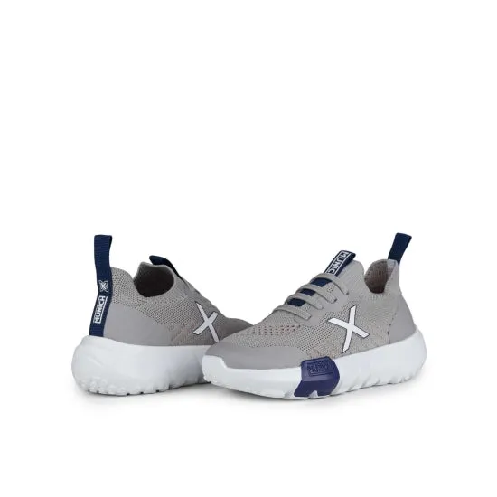 Munich Zapatillas niño Munich sin cordones Jony Kid 80230 02 gris