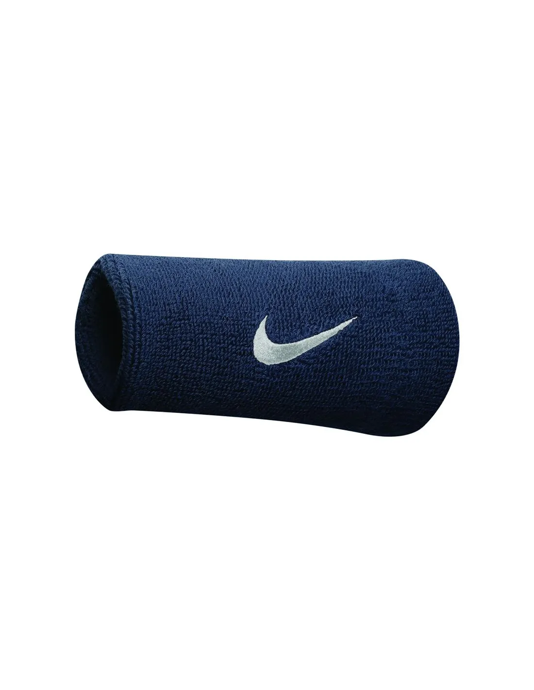Muñequeras de Fitness Nike Swoosh Doublewide Azul