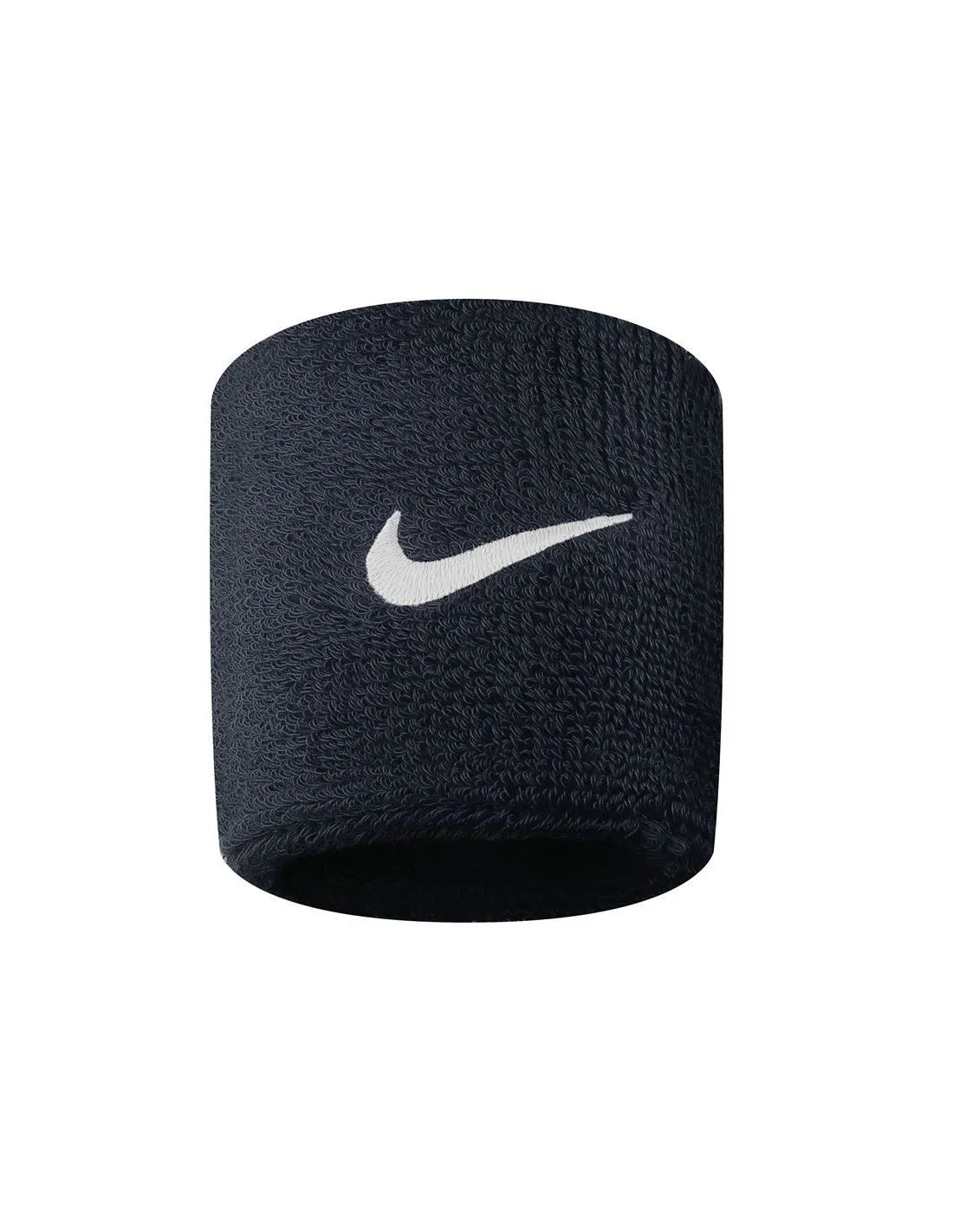 Muñequeras de Fitness Nike Swoosh Negro