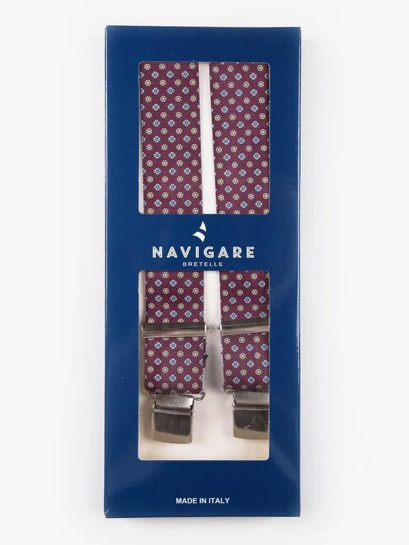 Navigare Tirantes de hombre con flores