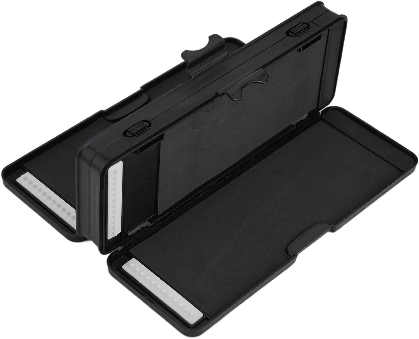 NbgrvB Caja de almacenamiento rígida para pesca de carpas con 6 tablas de aparejos para pesca gruesa de carpas