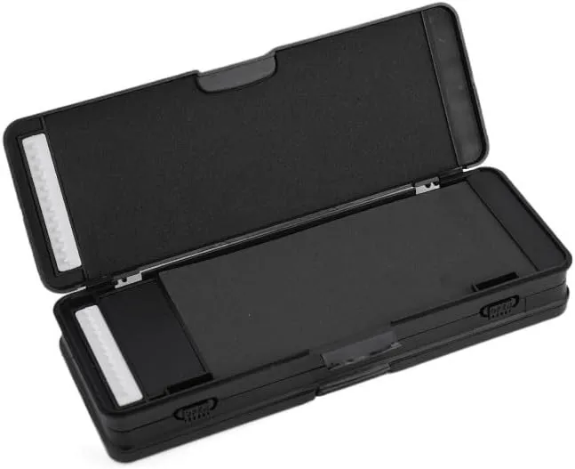 NbgrvB Caja de almacenamiento rígida para pesca de carpas con 6 tablas de aparejos para pesca gruesa de carpas