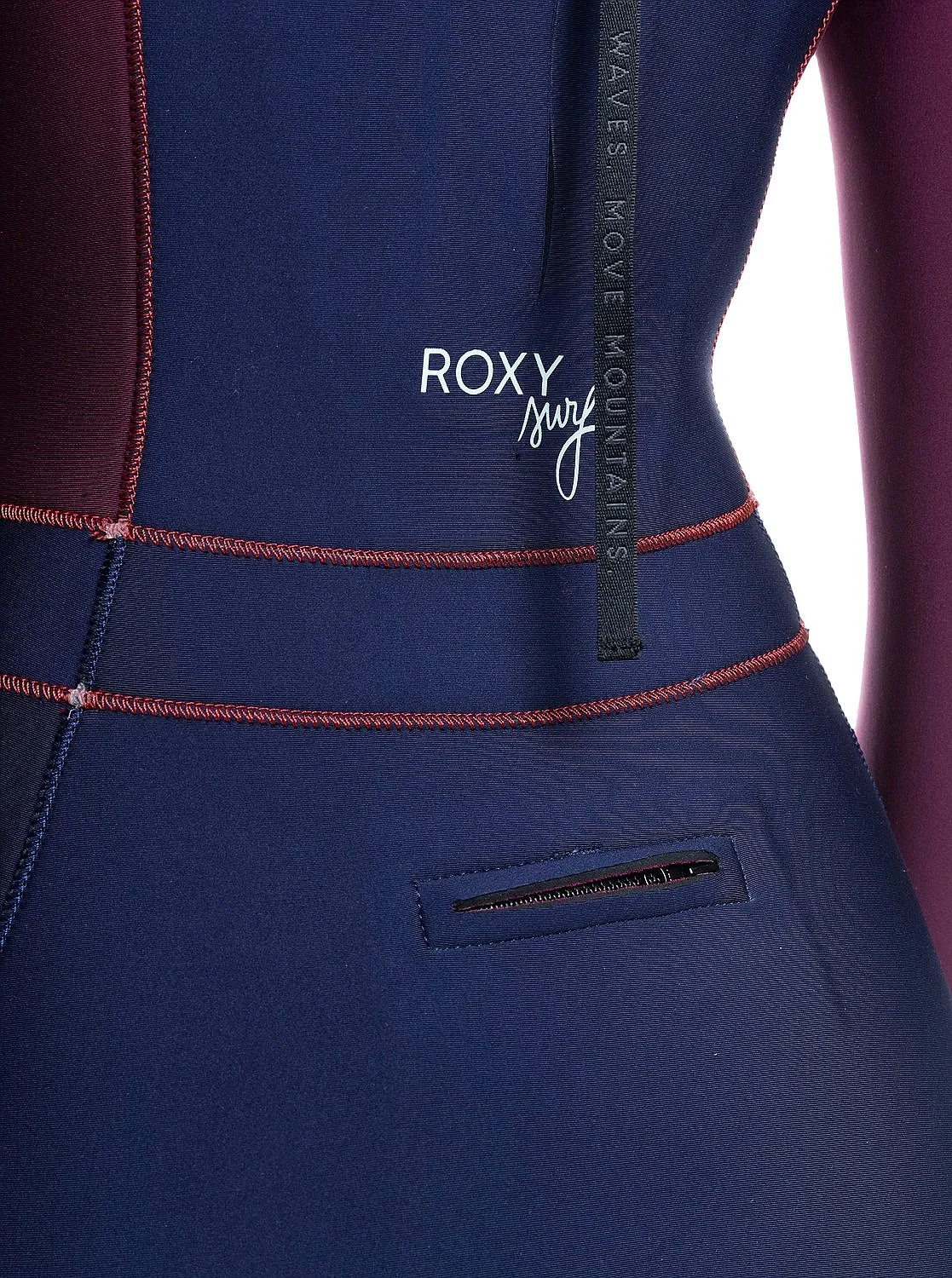 NEOPRENO ROXY 3/2 ROXY RISE COLLEC BACK ZIP GBS  XBMR/NAVY NIGHTS/RED PLUM/GARNET  WOMEN´S
