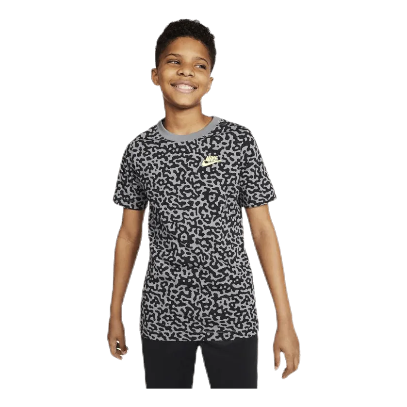 Nike AOP Mezzo Tee  Junior Black