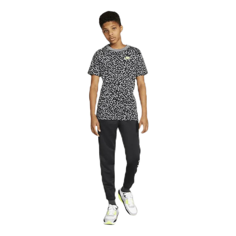 Nike AOP Mezzo Tee  Junior Black