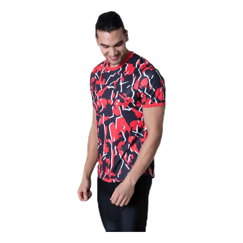 NIKE COURT DRIFIT PRINTED WHITE/RED