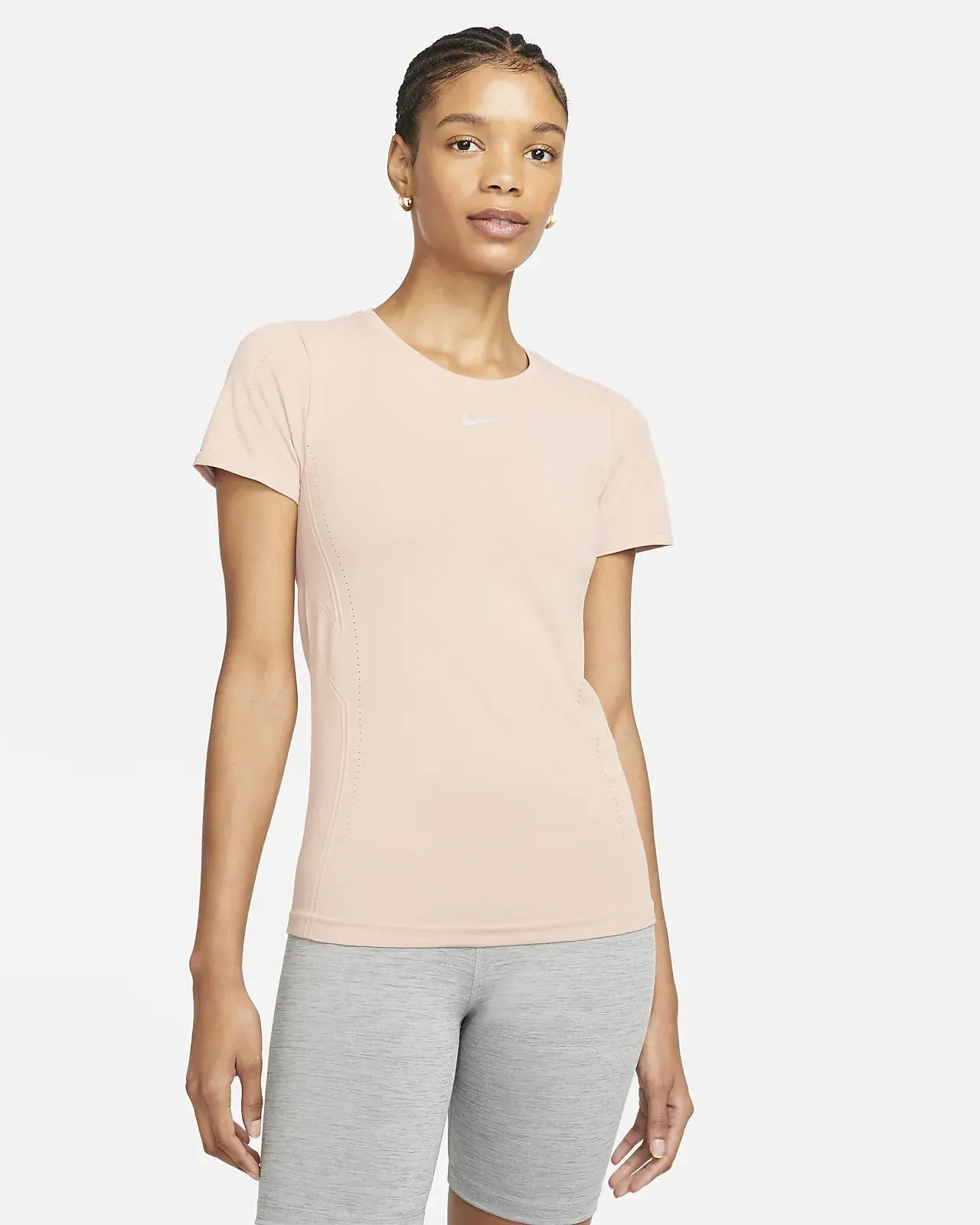 NIKE DRIFIT ADV AURA SLIMFIT SHORTSLEEVE TOP