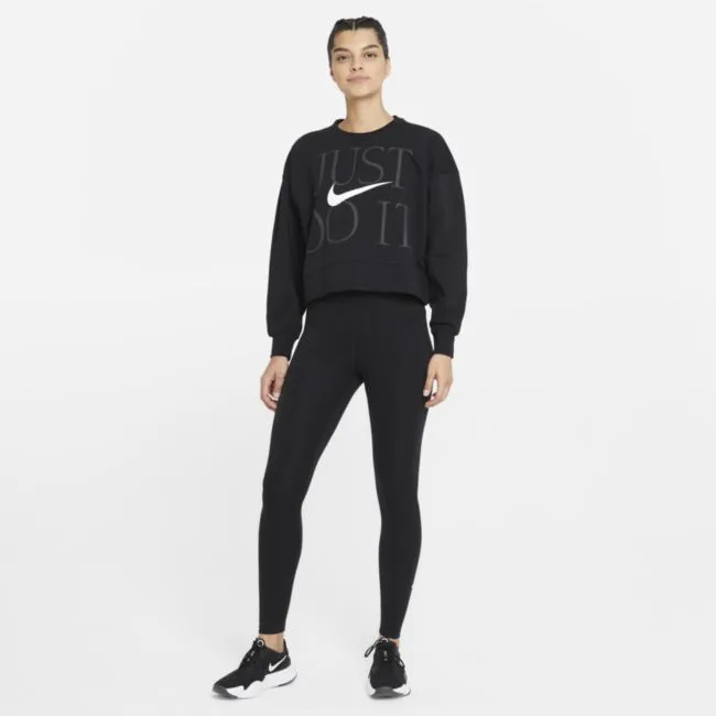 NIKE DRIFIT GET FIT TRAINING CREW