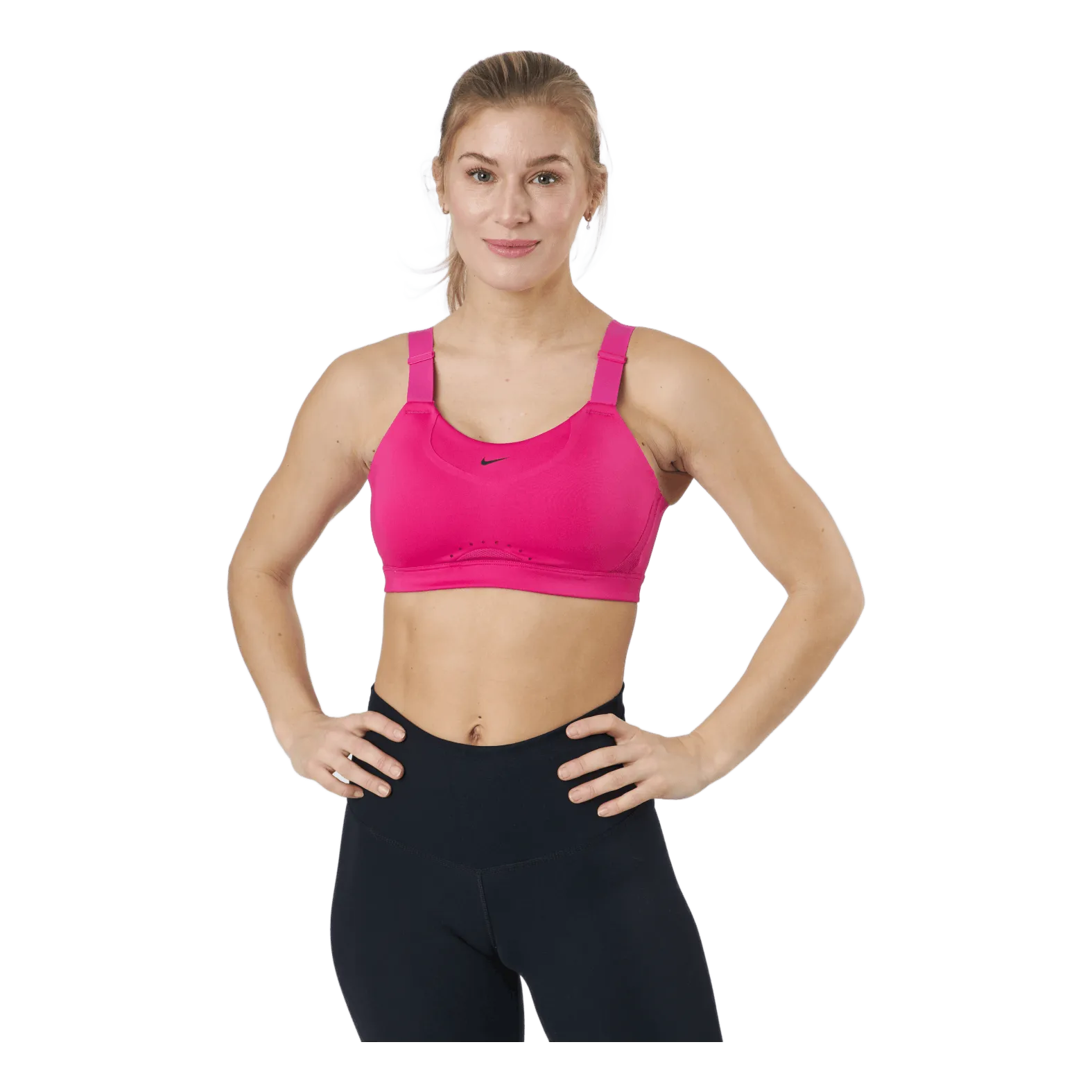 NIKE NIKE ALPHA DRIFIT WOMEN'S HIG ACTIVE PINK/ACTIVE PINK/BLACK