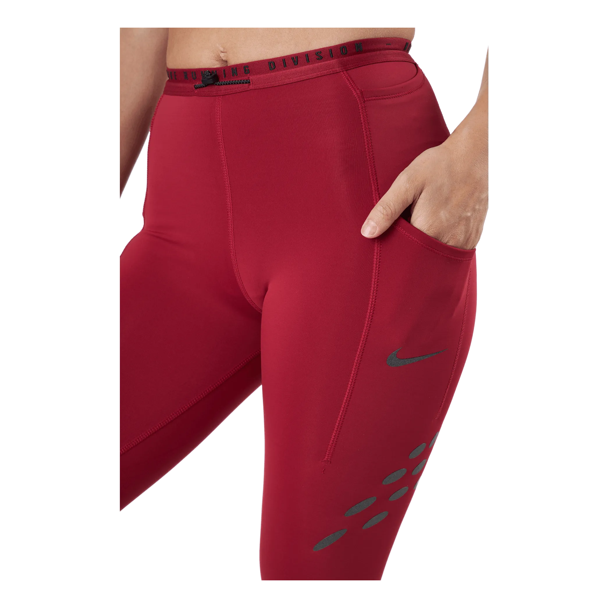 NIKE NIKE DRIFIT RUN DIVISION WOME POMEGRANATE/BLACK