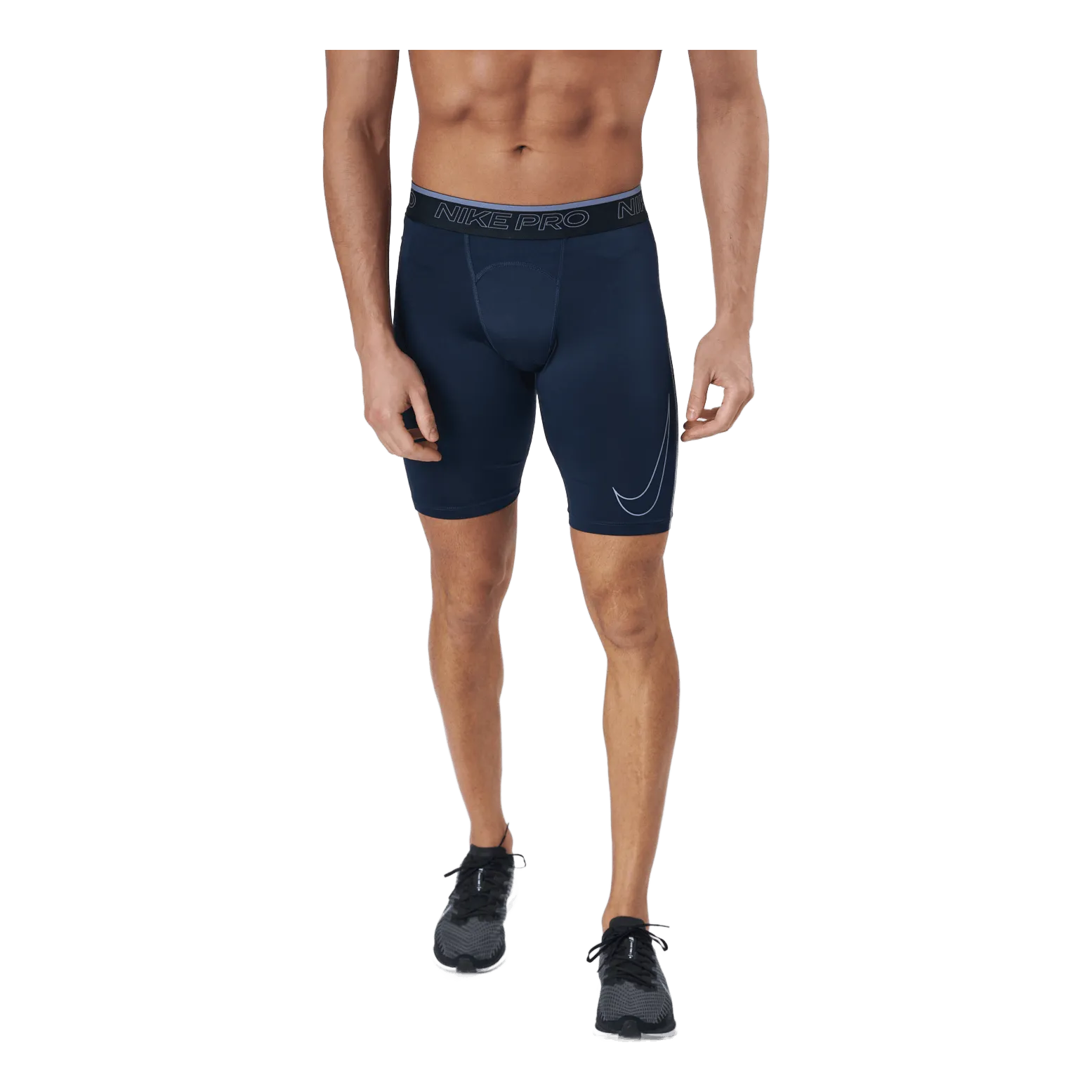 NIKE NIKE PRO DRIFIT MEN'S LONG SH OBSIDIAN/IRON PURPLE/IRON PURP