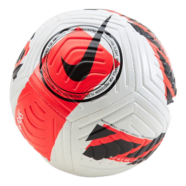 Nike Nike Strike Soccer Ball White/bright Crimson/black