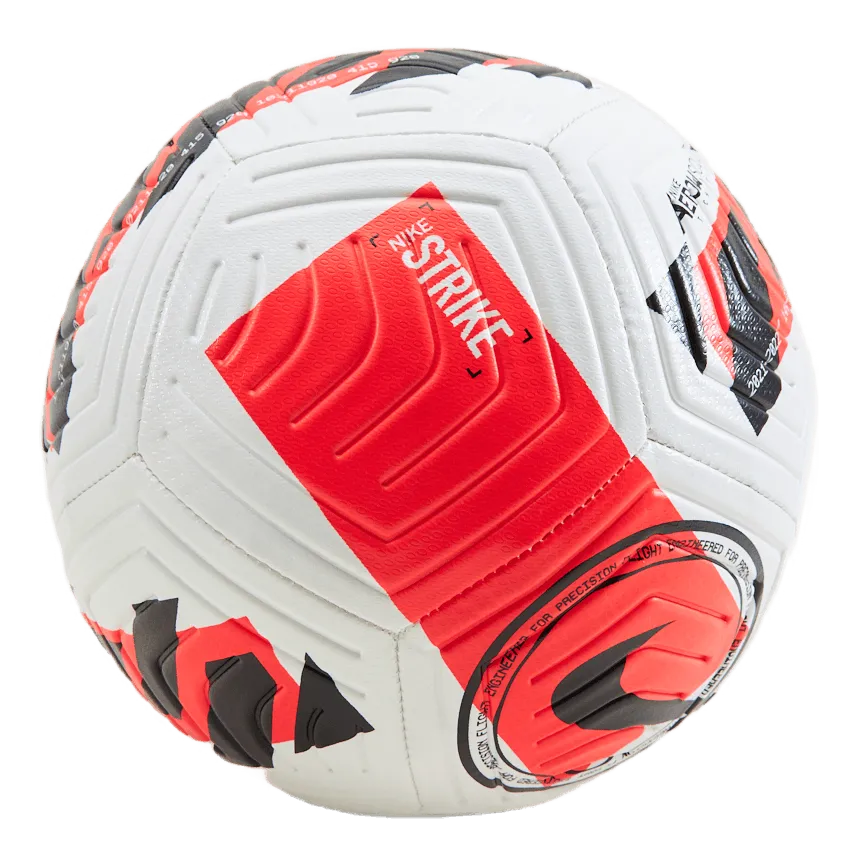 Nike Nike Strike Soccer Ball White/bright Crimson/black