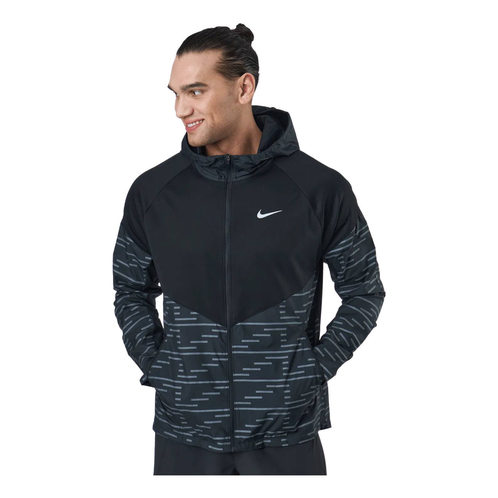 NIKE NIKE THERMAFIT REPEL RUN DIVI BLACK/BLACK/BLACK/REFLECTIVE S