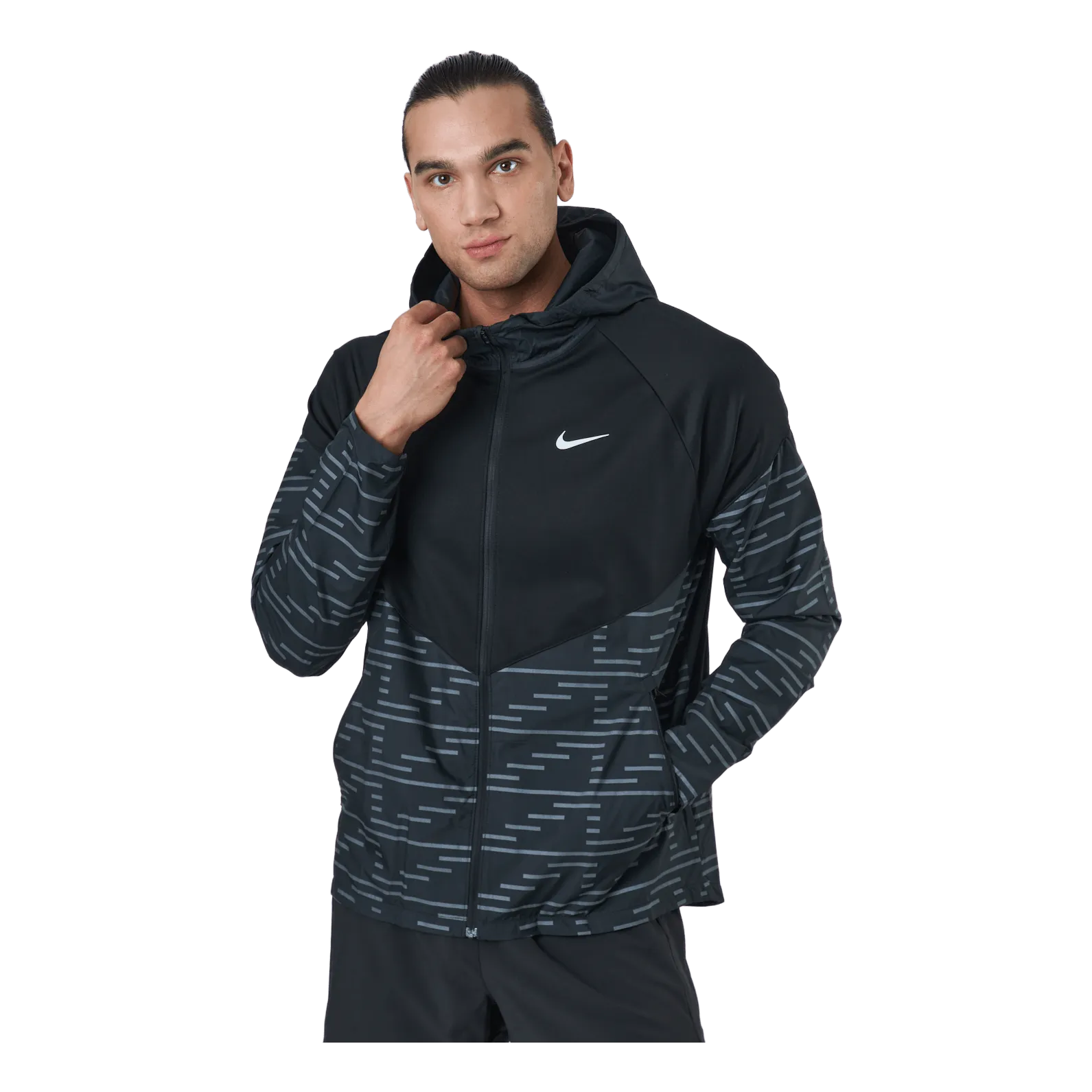 NIKE NIKE THERMAFIT REPEL RUN DIVI BLACK/BLACK/BLACK/REFLECTIVE S