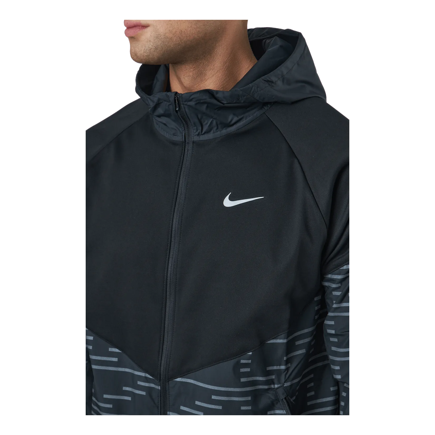 NIKE NIKE THERMAFIT REPEL RUN DIVI BLACK/BLACK/BLACK/REFLECTIVE S