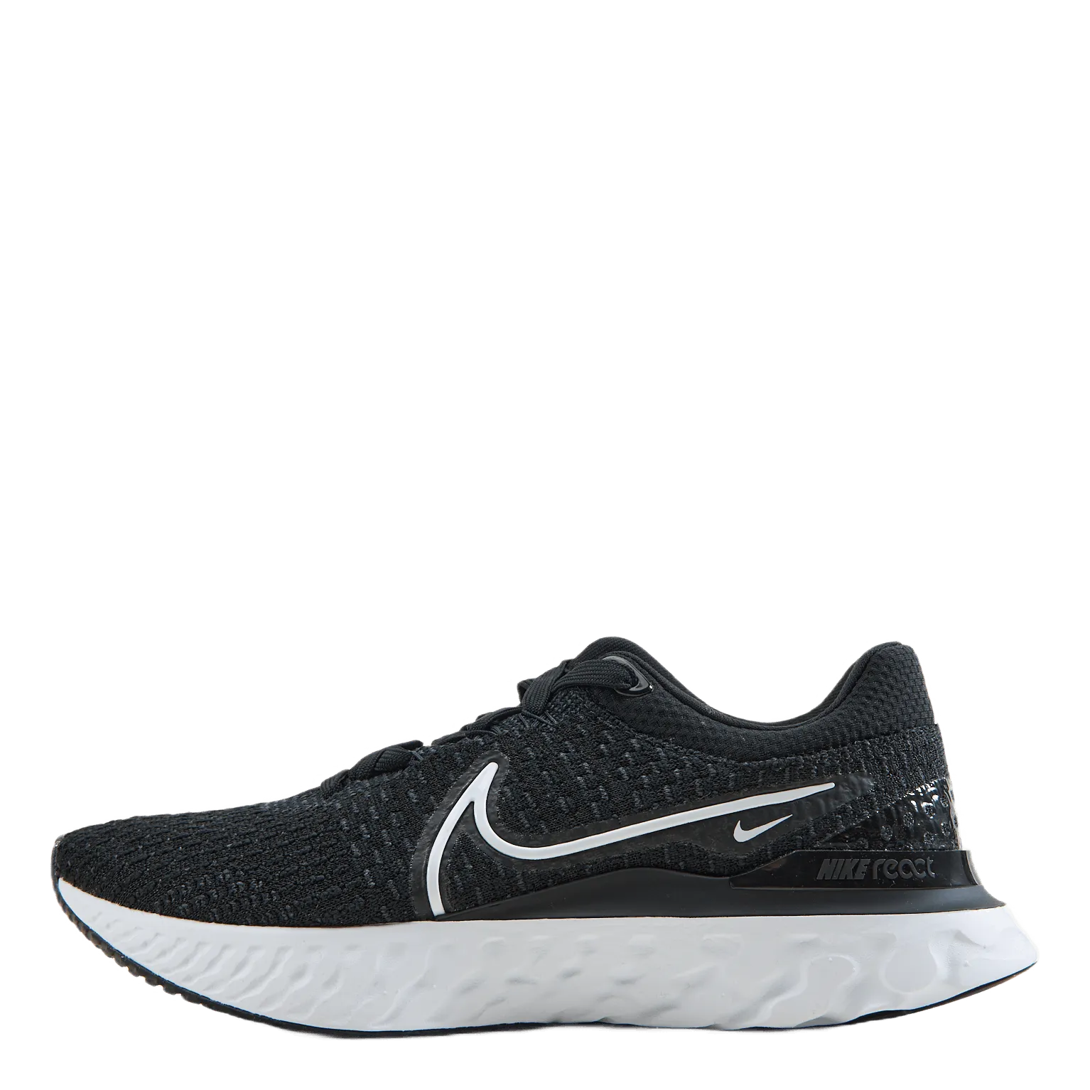 Nike React Infinity Run Flyknit 3 Men's Road Running Shoes BLACK/WHITE