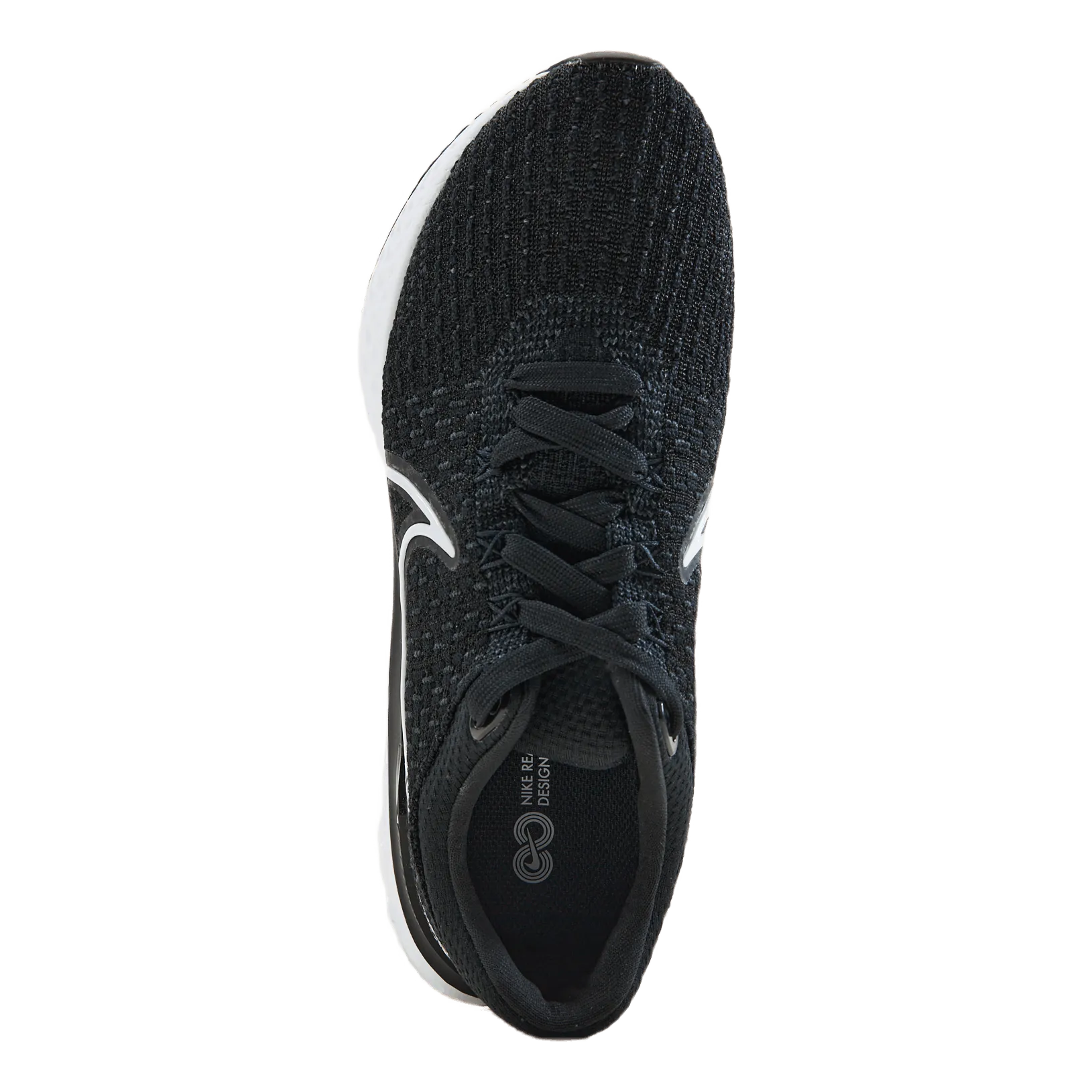 Nike React Infinity Run Flyknit 3 Men's Road Running Shoes BLACK/WHITE