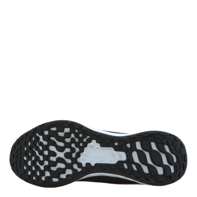 NIKE REVOLUTION 6 NEXT NATURE MEN'S ROAD RUNNING SHOES BLACK/WHITEIRON GREY