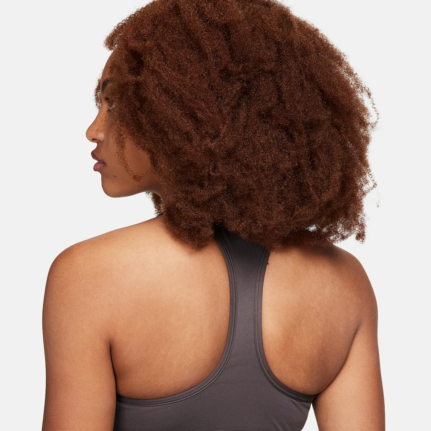 NIKE SWOOSH DRIFIT SPORTS BRA