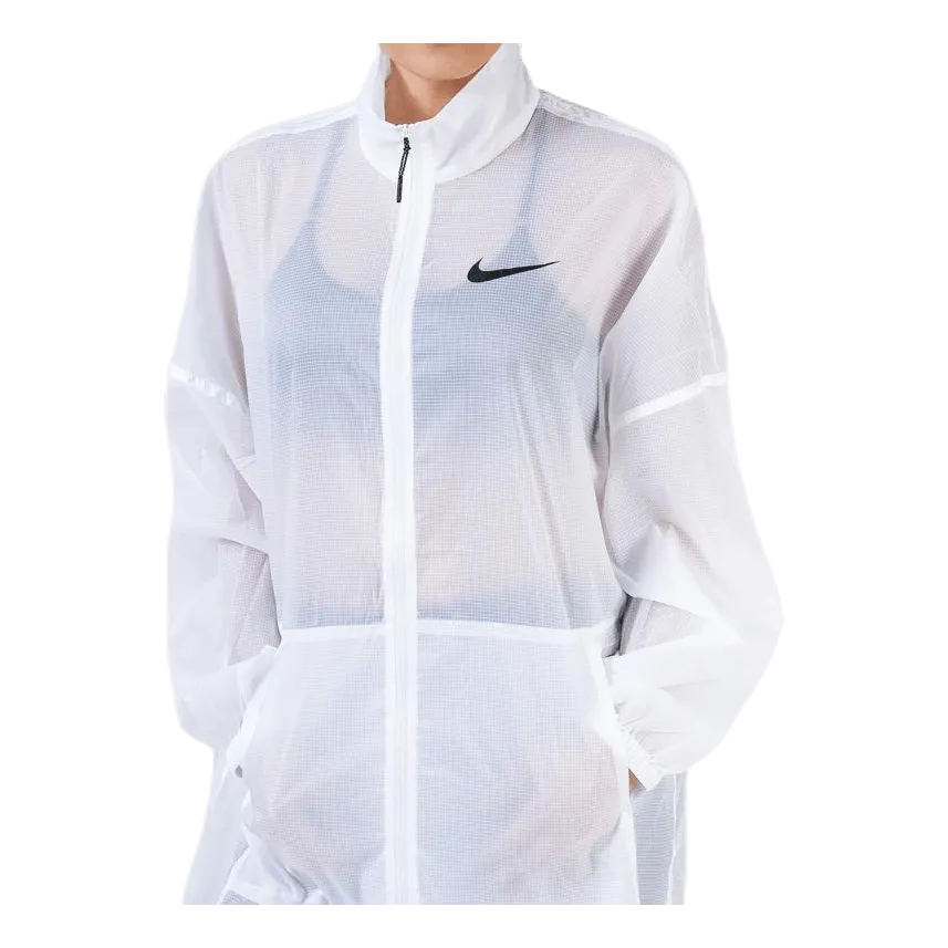 Nike Swoosh Woven Jacket White/Black
