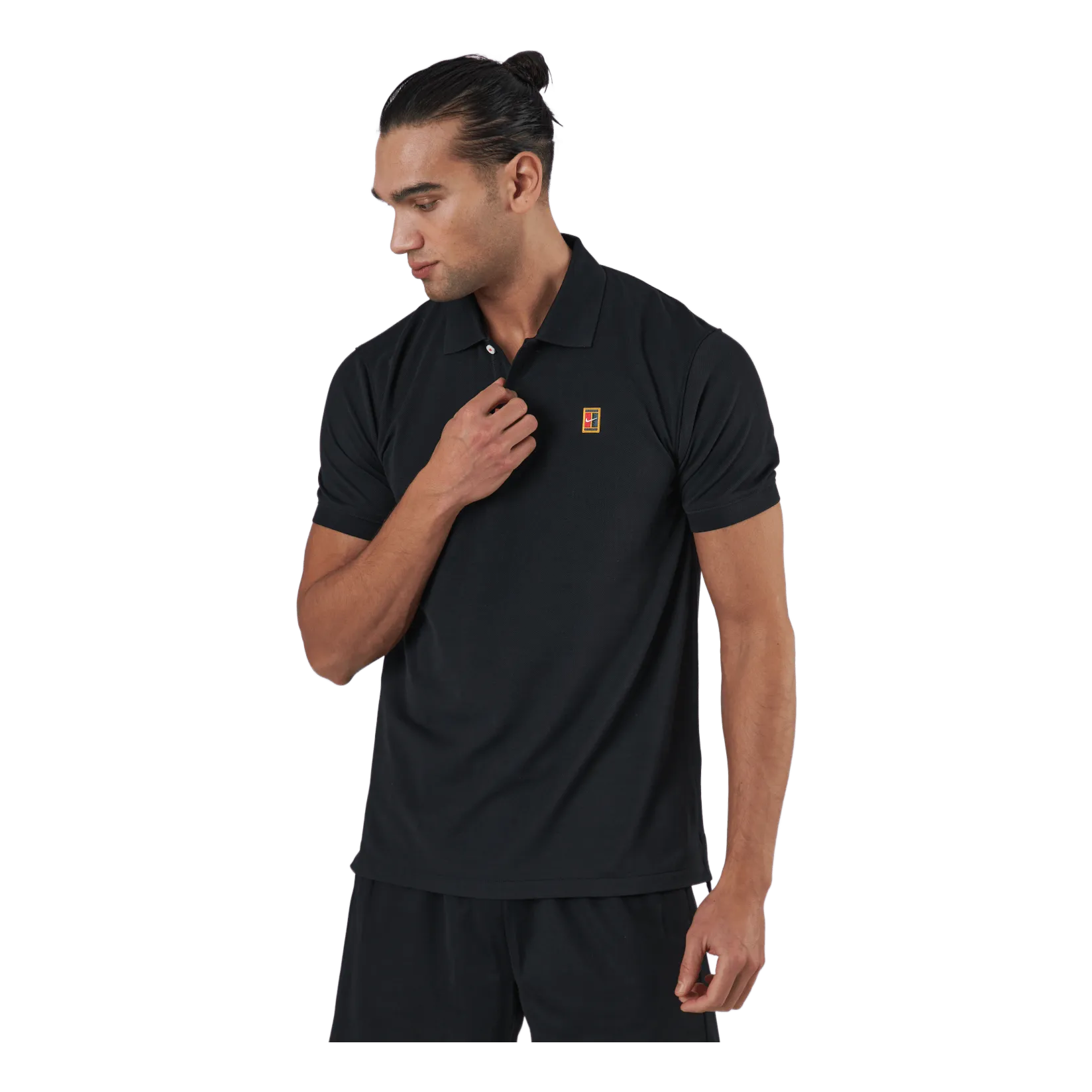 Nike The Polo Men's Slim Fit Polo BLACK