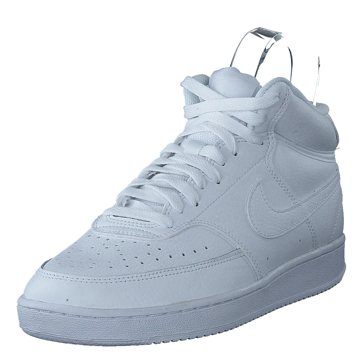 NIKE ZAPATOS NIKECOURT VISION MID WOMEN'S SHOES WHITE/WHITEWHITE