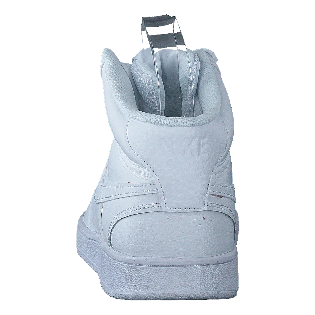 NIKE ZAPATOS NIKECOURT VISION MID WOMEN'S SHOES WHITE/WHITEWHITE