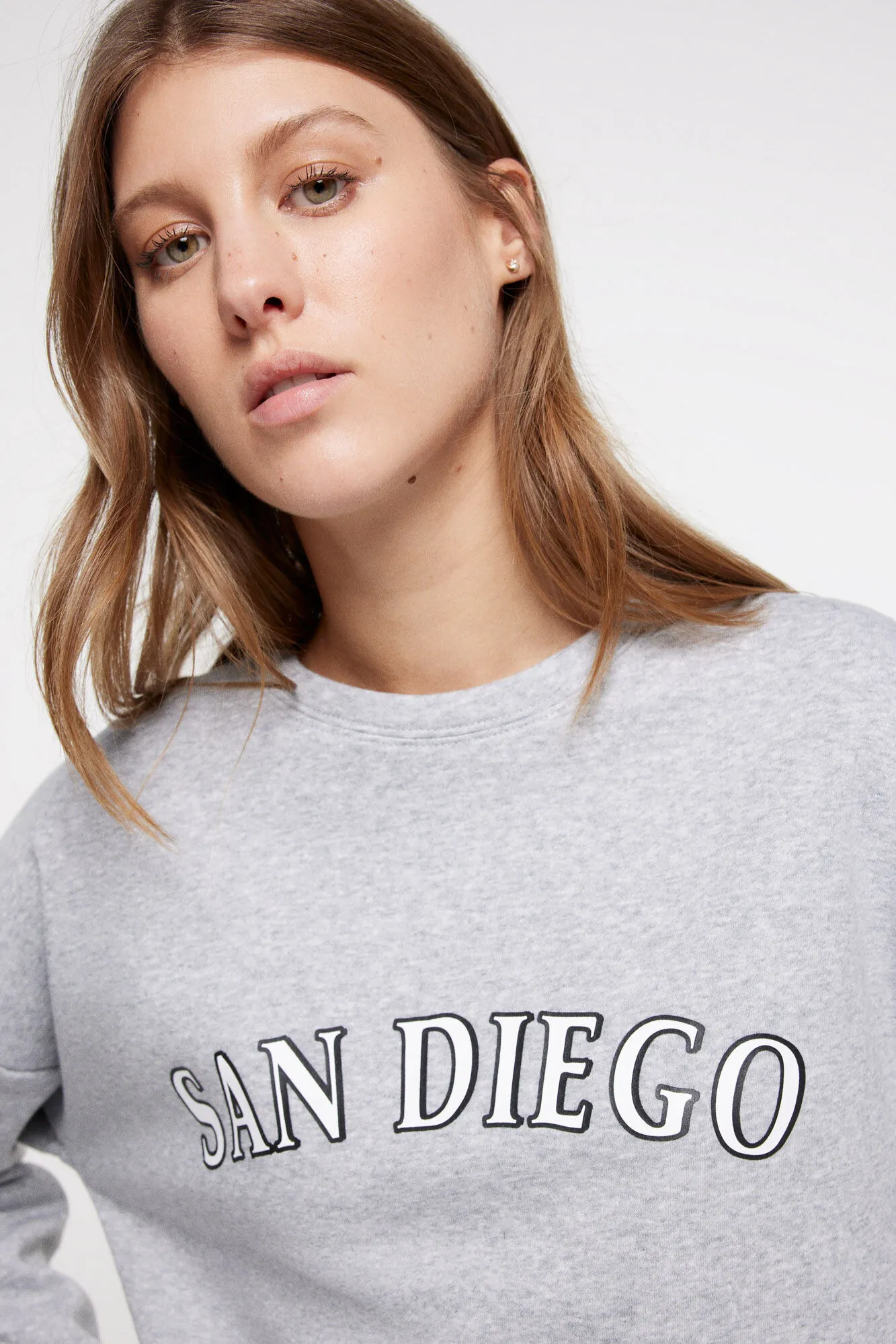 Noisy May Sudadera print frontal