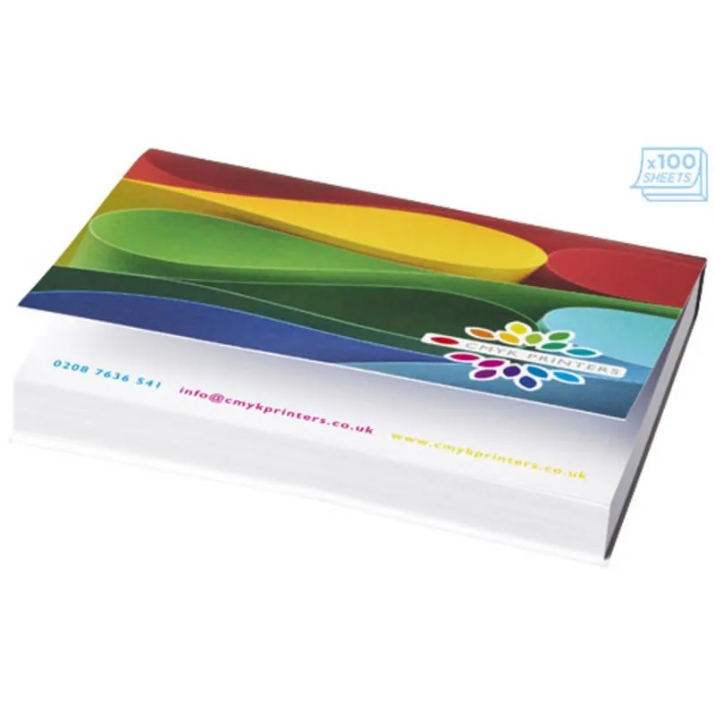 NOTAS ADHESIVAS DE 100X75 CON TAPA BLANDA STICKYMATE®
