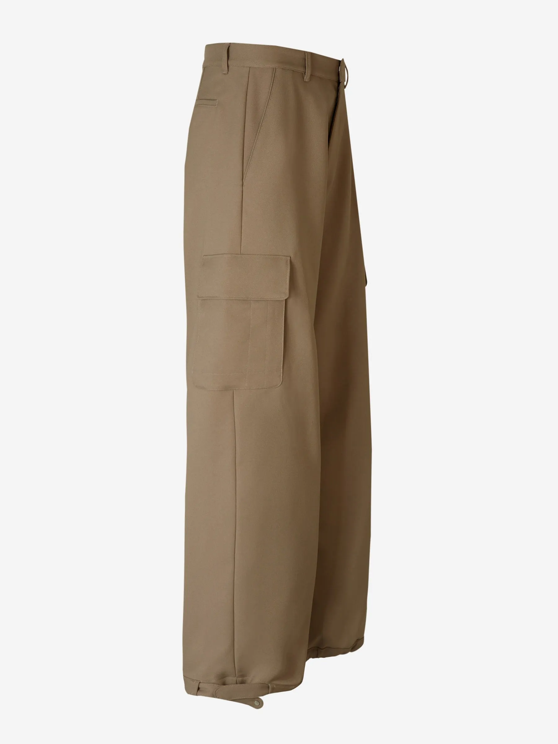 OFFWHITE PANTALONES CARGO ALGODóN
