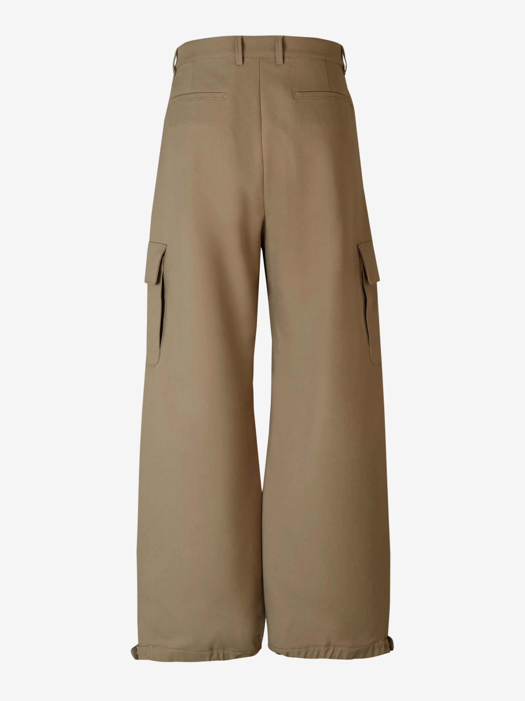 OFFWHITE PANTALONES CARGO ALGODóN