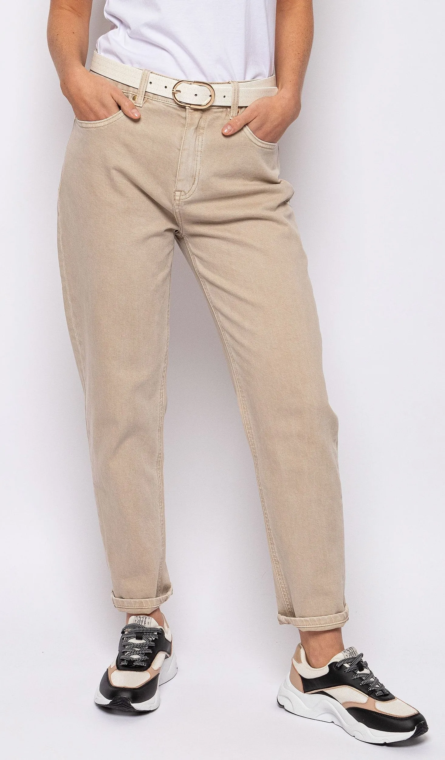 PANTALONES VAQUEROS HEAVY TOOLS FIORENZA  SAND  WOMEN´S
