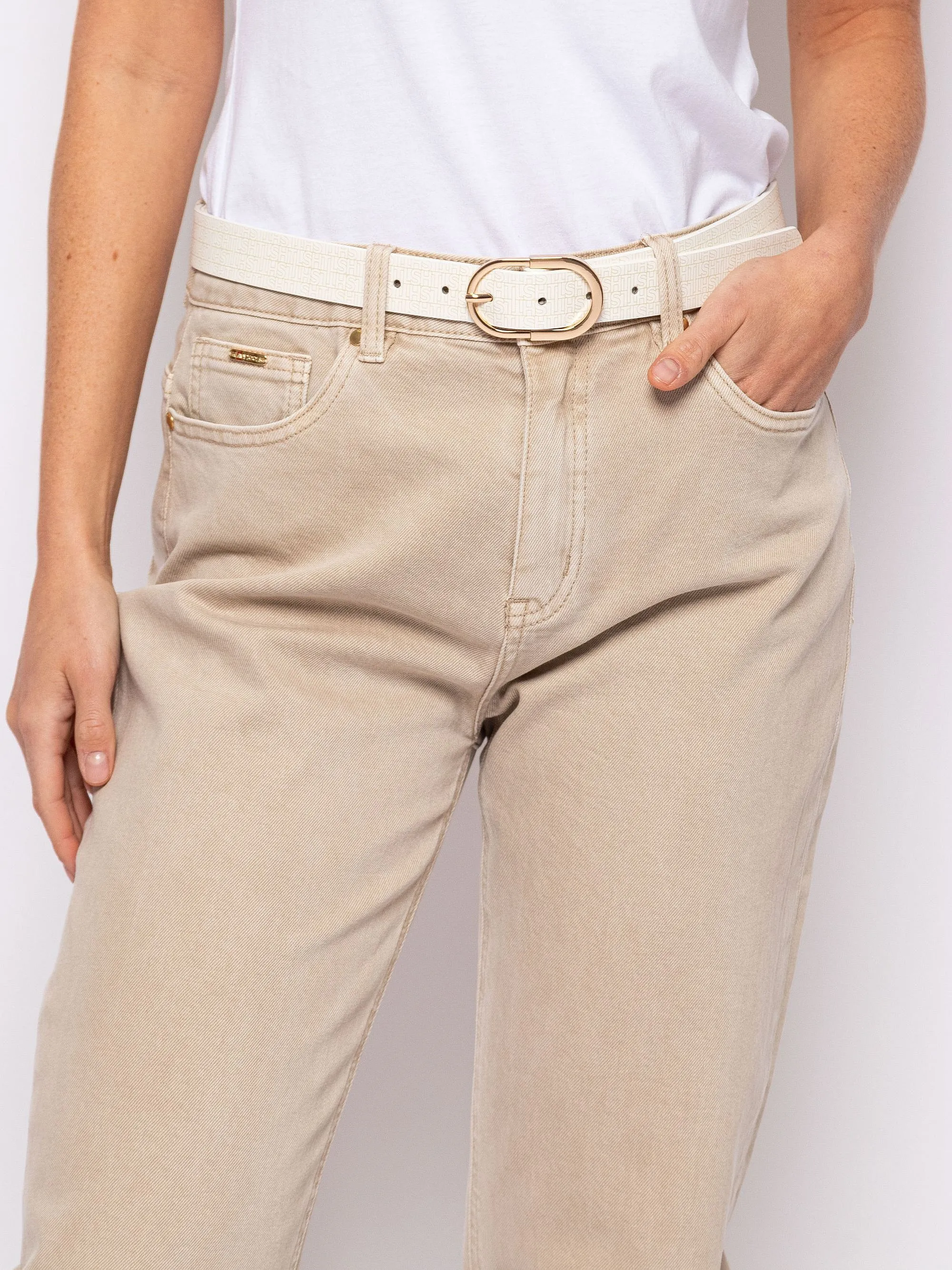 PANTALONES VAQUEROS HEAVY TOOLS FIORENZA  SAND  WOMEN´S