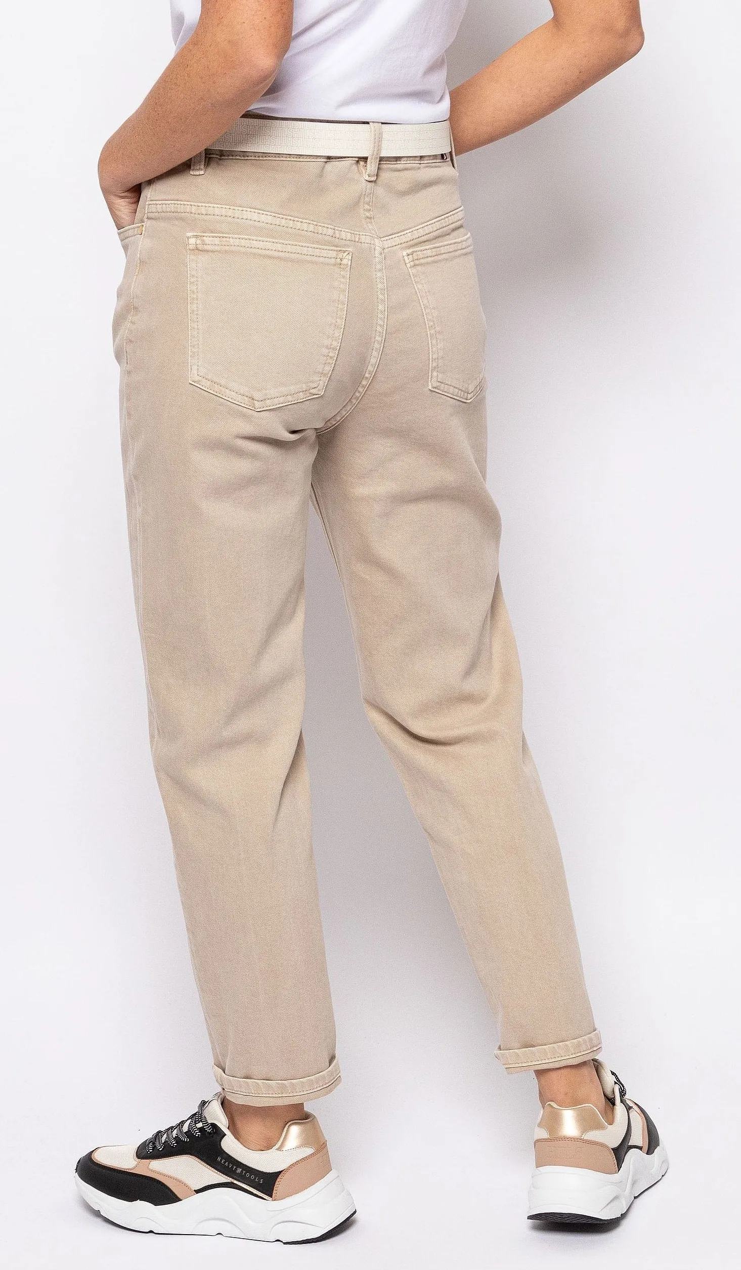 PANTALONES VAQUEROS HEAVY TOOLS FIORENZA  SAND  WOMEN´S
